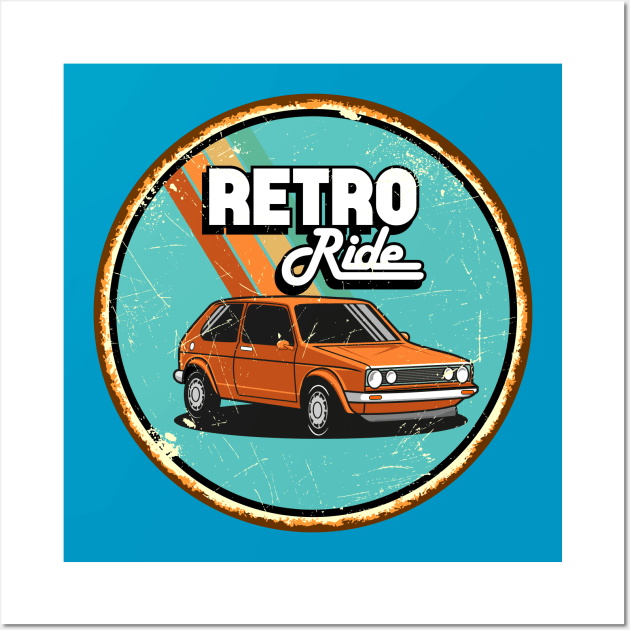 Retro Ride Wall Art by Synergy Studios